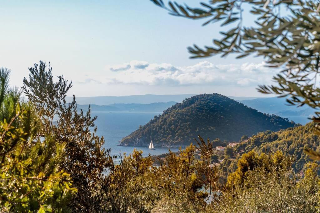 Nina-Myrtia Countryside House Skopelos Ditropo Bagian luar foto