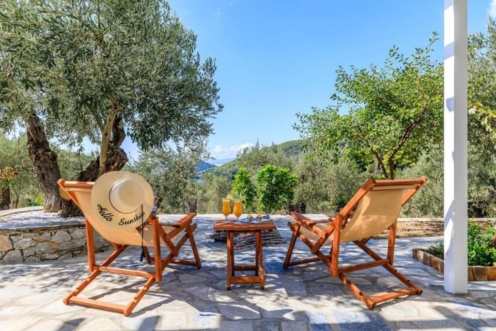 Nina-Myrtia Countryside House Skopelos Ditropo Bagian luar foto